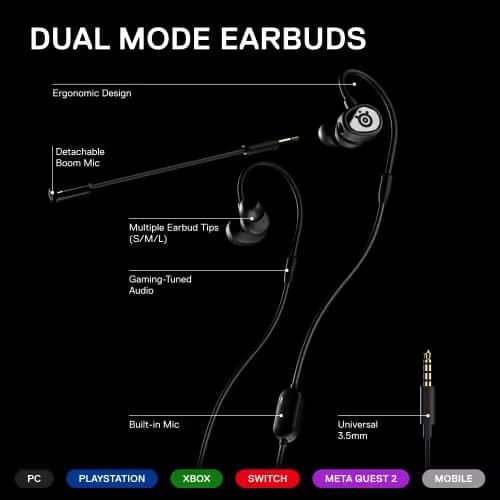 SteelSeries TUSQ In-Ear Headset image