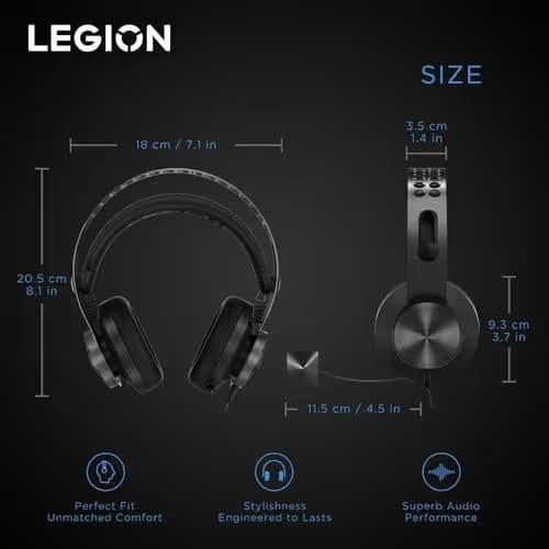 Lenovo Legion H500 Pro 7.1 Channel Closed Gaming Headset image