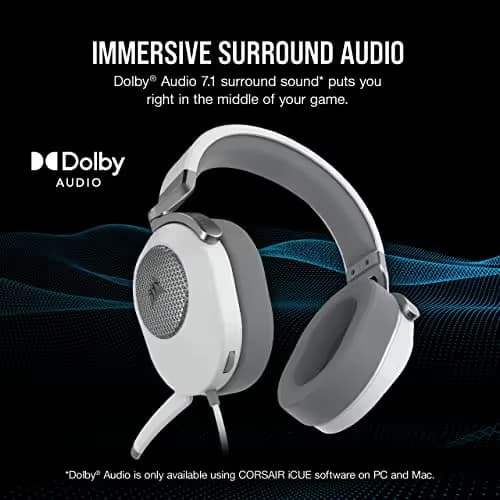Corsair HS65 SURROUND 7.1 Channel Wired Gaming Headset image