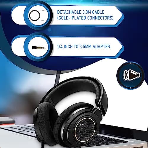 Philips SHP9600/00 Open-Back Headphones image
