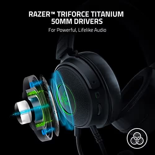 Razer Kraken V3 HyperSense 7.1 Channel Wired Gaming Headset image