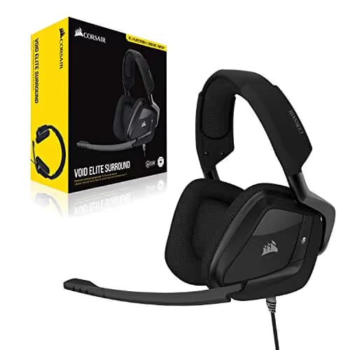 Corsair VOID ELITE SURROUND 7.1 Channel Closed Gaming Headset image