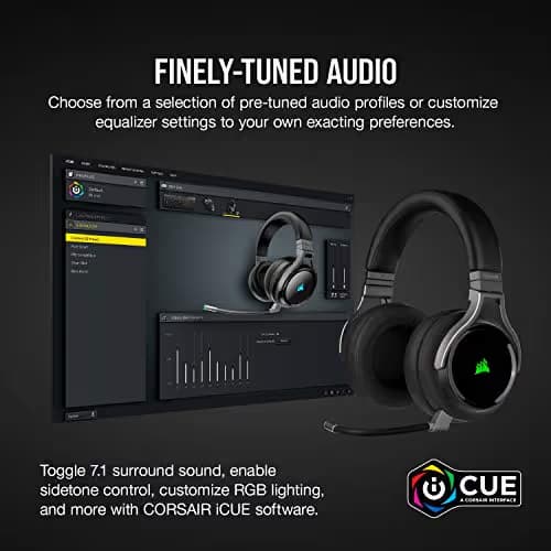 Corsair Virtuoso RGB 7.1 Channel Closed Gaming Headset image