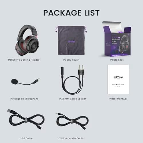 EKSA E900 PRO 7.1 Channel Closed Headset image