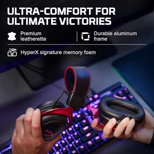 HP HyperX Cloud II 7.1 Channel Closed Gaming Headset image
