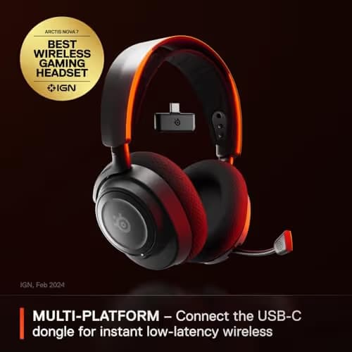 SteelSeries Arctis Nova 7 Closed Gaming Headset image