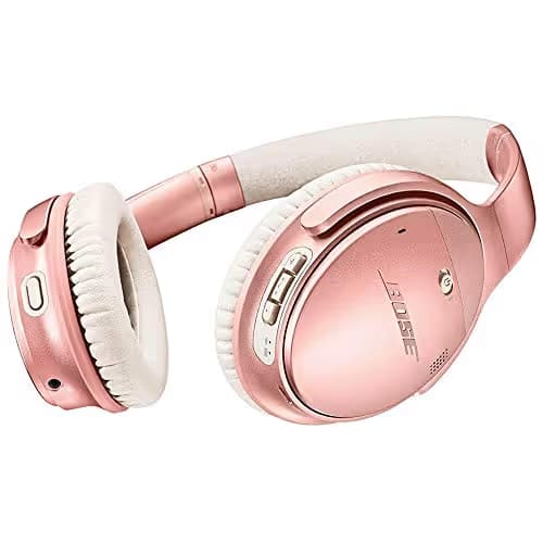 Bose QuietComfort 35 Series II Wireless Headphones Closed-Back Pink/White main image