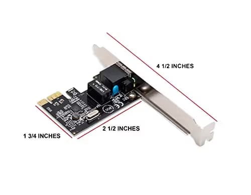 Syba SD-PEX24009 Gigabit Ethernet PCIe x1 Network Adapter image