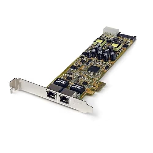 StarTech ST2000PEXPSE 2 x Gigabit Ethernet PCIe x1 Network Adapter image
