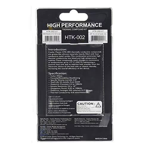 Cooler Master HTK-002 0.01 g Thermal Paste image