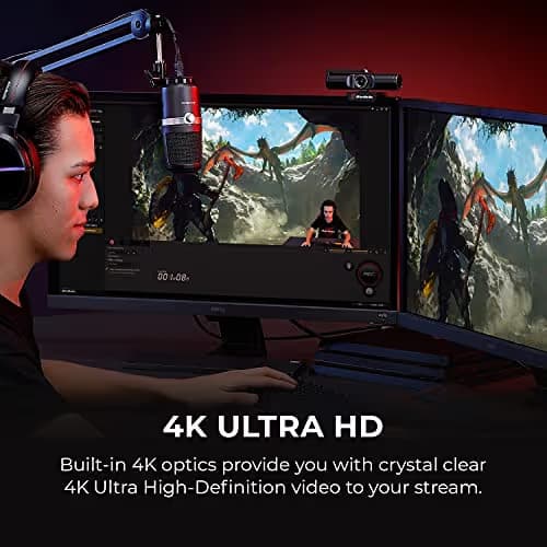 Avermedia PW513 4K 1080p USB 3.2 Gen 1 Type-C Webcam image