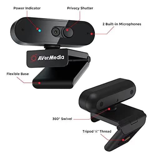 Avermedia PW310P 1080p Webcam image