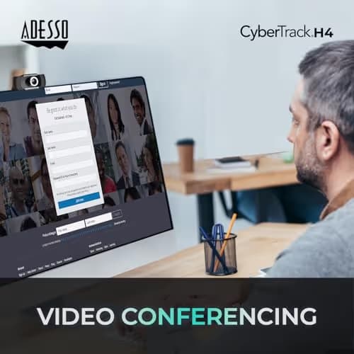 Adesso Cybertrack H4 1080p Webcam image