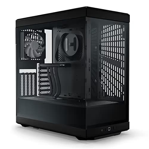 HYTE Y40 ATX Mid Tower Black Tempered Glass image