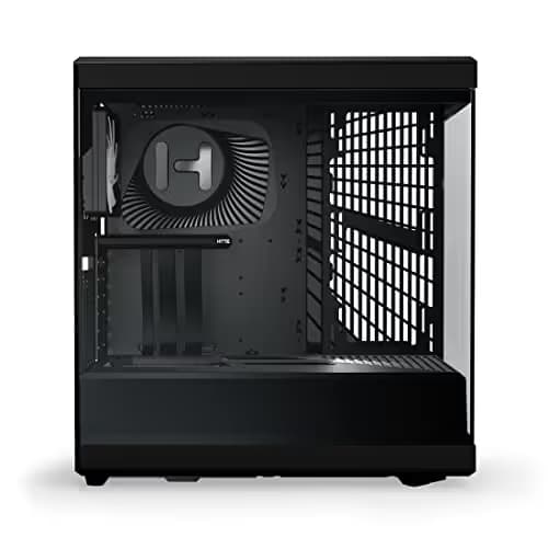 HYTE Y40 ATX Mid Tower Black Tempered Glass image