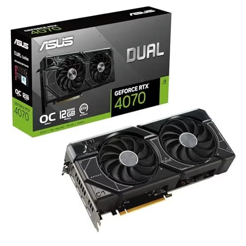 ASUS Dual GeForce RTX 4070 OC Edition 12GB GDDR6X main image