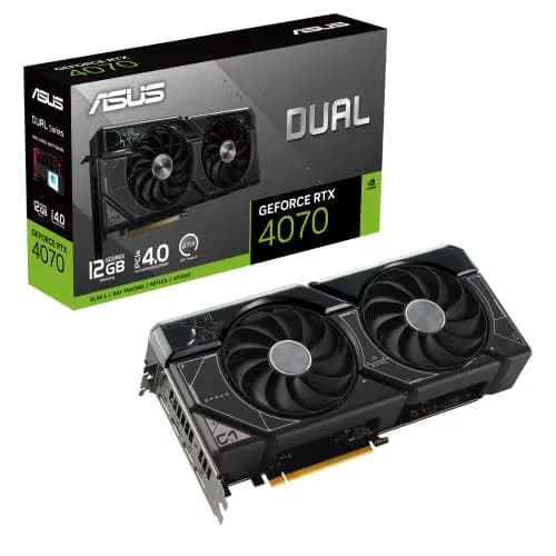 ASUS Dual GeForce RTX 4070 12GB GDDR6X main image