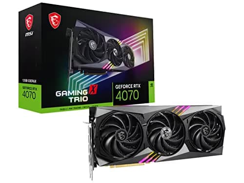 MSI GAMING X TRIO GeForce RTX 4070 12 GB image
