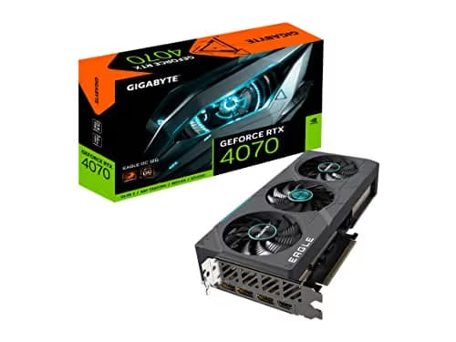Gigabyte EAGLE OC GeForce RTX 4070 12GB GDDR6X Black image