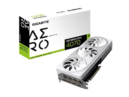 Gigabyte AERO OC GeForce RTX 4070 12GB GDDR6X White / Silver main image