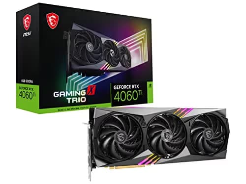 MSI GeForce RTX 4060 Ti GAMING X TRIO 8G GDDR6 main image
