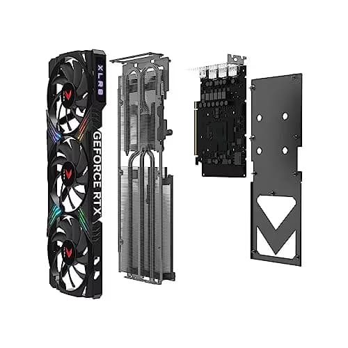 PNY GeForce RTX 4060 Ti 8GB XLR8 Gaming VERTO EPIC-X RGB Triple Fan GDDR6 image