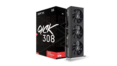 XFX SPEEDSTER QICK 308 AMD Radeon™ RX 7600 Black Edition 8GB GDDR6 image