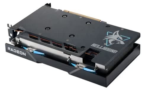 PowerColor Hellhound Radeon RX 7600 8GB GDDR6 Black image