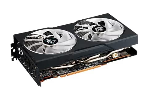 PowerColor Hellhound Radeon RX 7600 8GB GDDR6 Black image