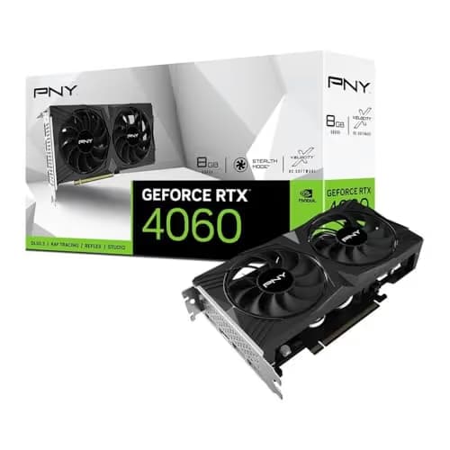 PNY GeForce RTX 4060 8GB VERTO Dual Fan DLSS 3 GDDR6 main image