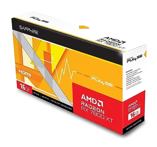 Sapphire PULSE Radeon RX 7800 XT 16 GB image