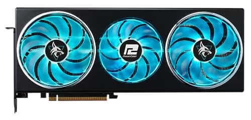 PowerColor Hellhound OC Radeon RX 7700 XT 12GB GDDR6 Black image