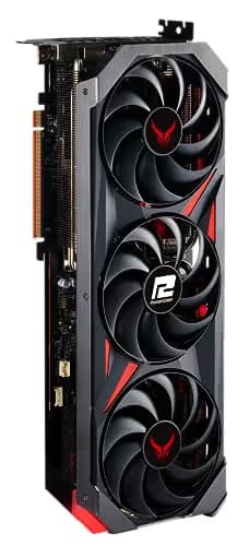 PowerColor Fighter Radeon RX 7700 XT 12GB GDDR6 PCI Express 4.0 x16 ATX Video Card RX7700XT 12G-F/OC image