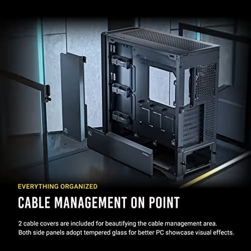 Antec Performance 1 FT ATX Full Tower Black Tempered Glass Side Panel image