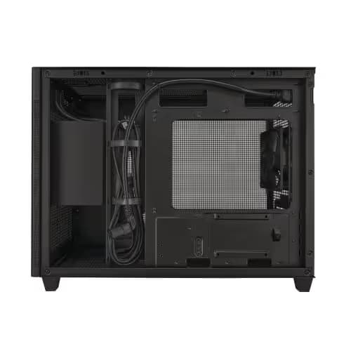 Asus Prime AP201 Micro ATX Mini Tower Black with Mesh Side Panel and USB 3.2 Gen 2 Type-C and USB 3.2 Gen 1 Type-A image