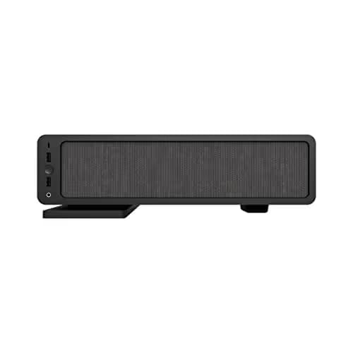 Fractal Design Ridge PCIe 4.0 Mini-ITX Tower Black with Mesh Side Panel and USB 3.2 Gen 2 Type-C / USB 3.2 Gen 1 Type-A image