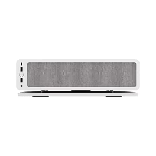 Fractal Design Ridge PCIe 4.0 Mini-ITX Tower White Mesh Side Panel, USB 3.2 Gen 2 Type-C, USB 3.2 Gen 1 Type-A image