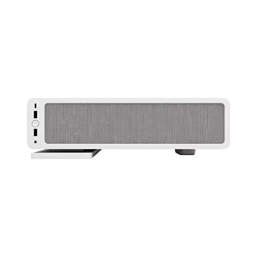 Fractal Design Ridge PCIe 4.0 Mini-ITX Tower White Mesh Side Panel, USB 3.2 Gen 2 Type-C, USB 3.2 Gen 1 Type-A image