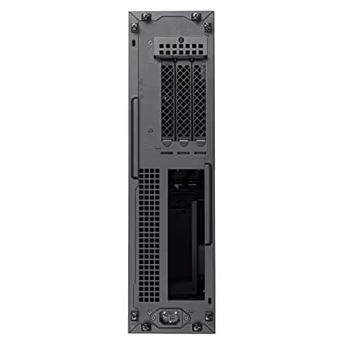 Silverstone Milo 12 HTPC Black Mesh Side Panel, USB 3.2 Gen 2 Type-C, USB 3.2 Gen 1 Type-A image