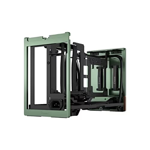 Fractal Design Terra Mini-ITX Desktop Green / Brown Mesh Side Panel Front Panel USB 3.2 Gen 2x2 Type-C                                                    USB 3.2 Gen 1 Type-A image