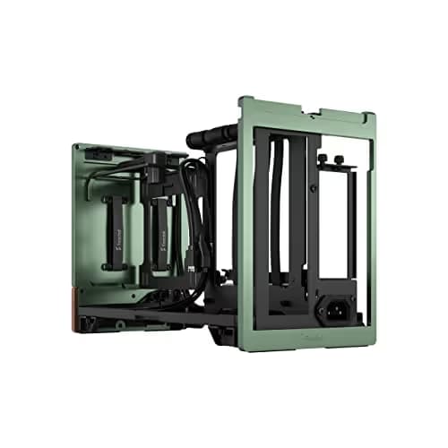 Fractal Design Terra Mini-ITX Desktop Green / Brown Mesh Side Panel Front Panel USB 3.2 Gen 2x2 Type-C                                                    USB 3.2 Gen 1 Type-A image