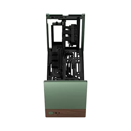 Fractal Design Terra Mini-ITX Desktop Green / Brown Mesh Side Panel Front Panel USB 3.2 Gen 2x2 Type-C                                                    USB 3.2 Gen 1 Type-A image