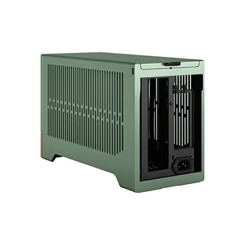 Fractal Design Terra Mini-ITX Desktop Green / Brown Mesh Side Panel Front Panel USB 3.2 Gen 2x2 Type-C                                                    USB 3.2 Gen 1 Type-A image