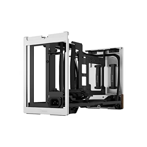 Fractal Design Terra Silver Mini-ITX Small Form Factor PC Case with PCIe 4.0 Riser image