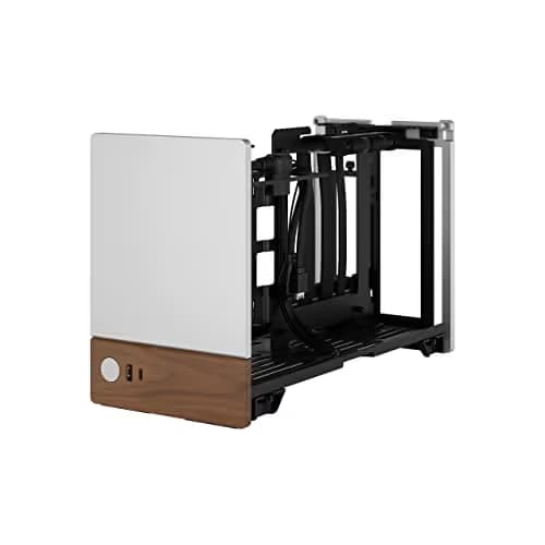 Fractal Design Terra Silver Mini-ITX Small Form Factor PC Case with PCIe 4.0 Riser image