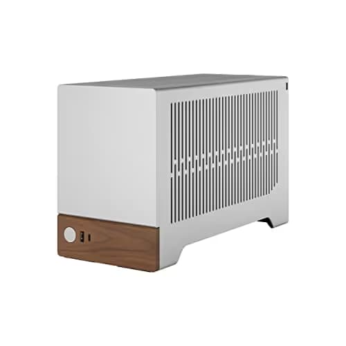 Fractal Design Terra Silver Mini-ITX Small Form Factor PC Case with PCIe 4.0 Riser image