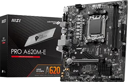 MSI PRO A620M-E AM5 DDR5 Micro ATX main image