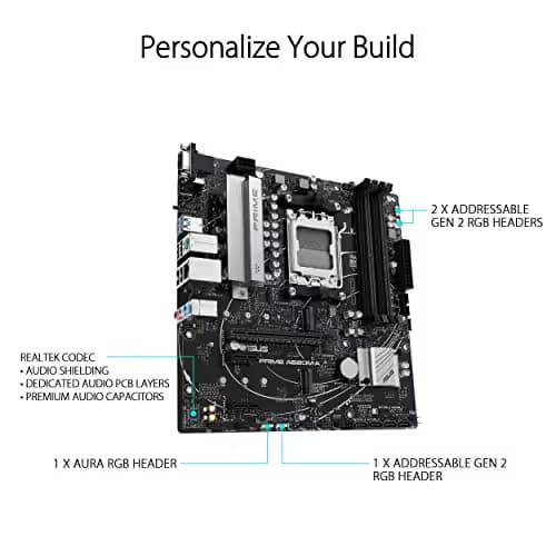 Asus A620 PRIME A620M-A-CSM DDR5 Micro ATX image
