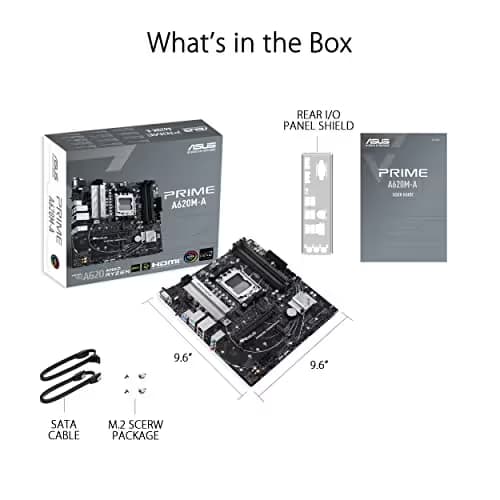 Asus A620 PRIME A620M-A-CSM DDR5 Micro ATX image