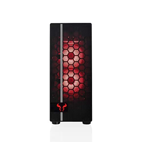 RIOTORO CR400 ATX Mid Tower Black Acrylic Side Panel USB 3.2 Gen 1 Type-A USB 2.0 Type-A main image